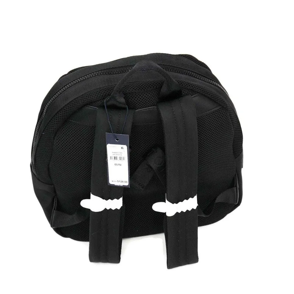 Tommy Hilfiger Mens‎ Black Mesh Logo Backpack Bag 6948603 990 NEW